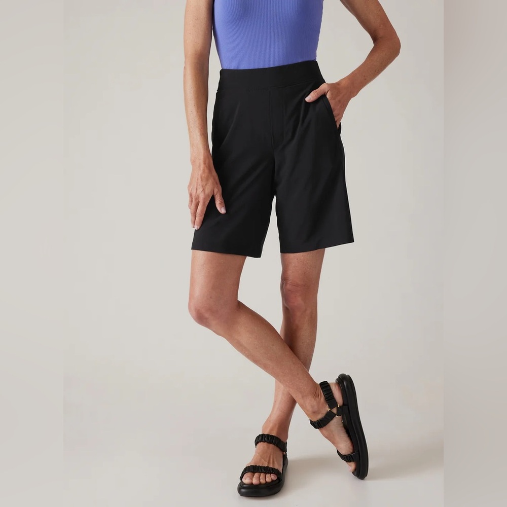 Athleta - Black Brooklyn Bermuda Shorts